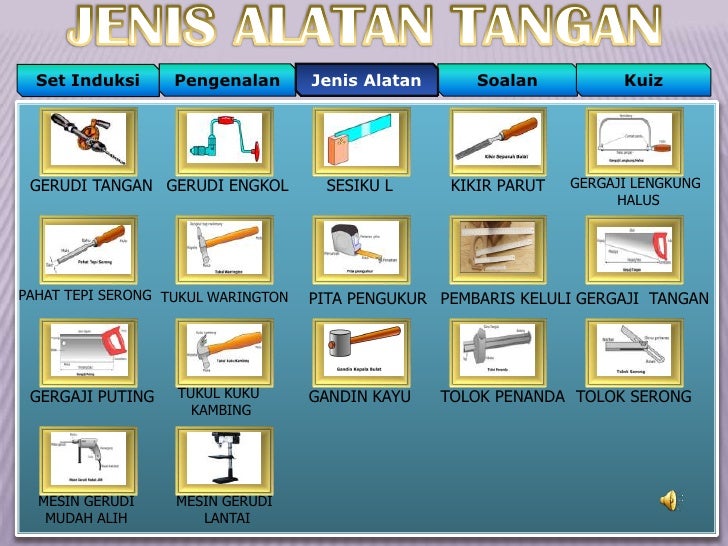 Alatan tangan dan mesin